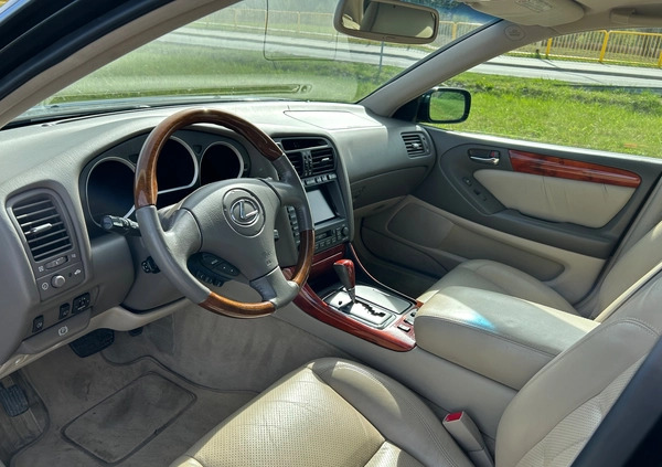 Lexus GS cena 42900 przebieg: 238000, rok produkcji 2001 z Babimost małe 704